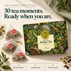 DayDoe Herbal Tea Bags – 30 Individually Wrapped Sachets